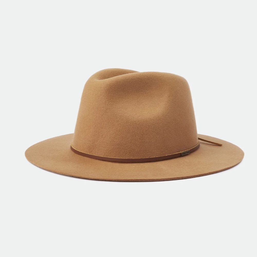 Brixton Wesley Fedora small tan